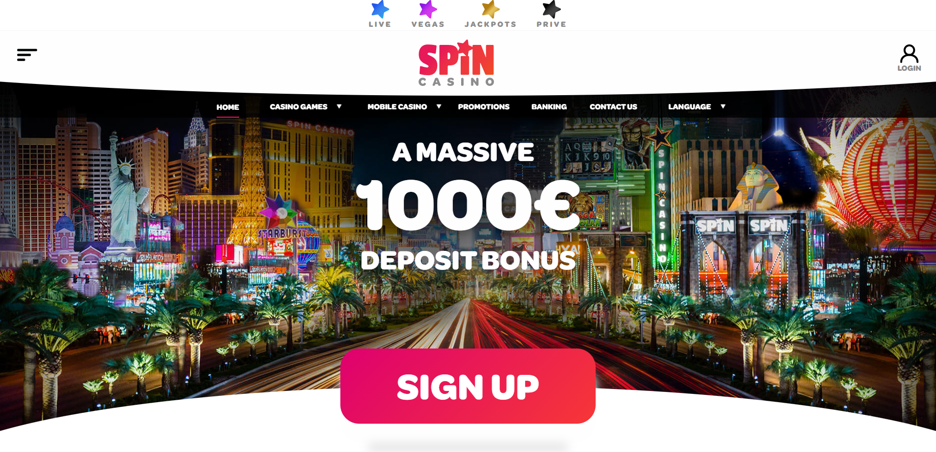 Spin Casino site