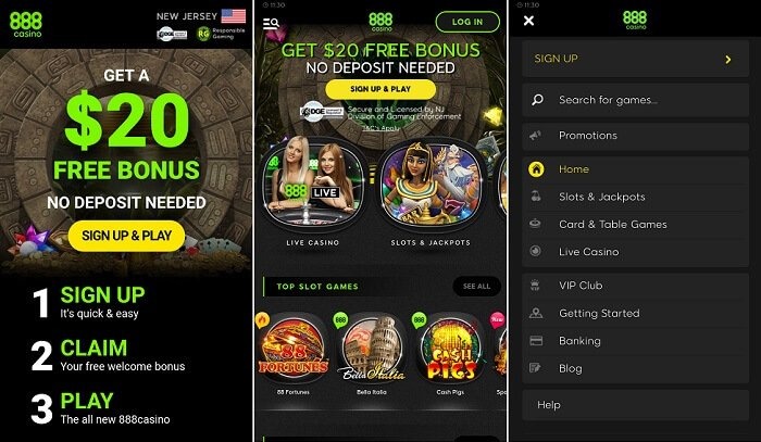 888 casino mobile app