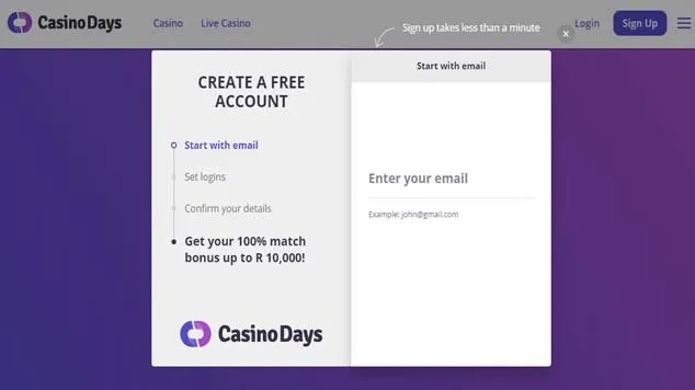 casino-days-registration