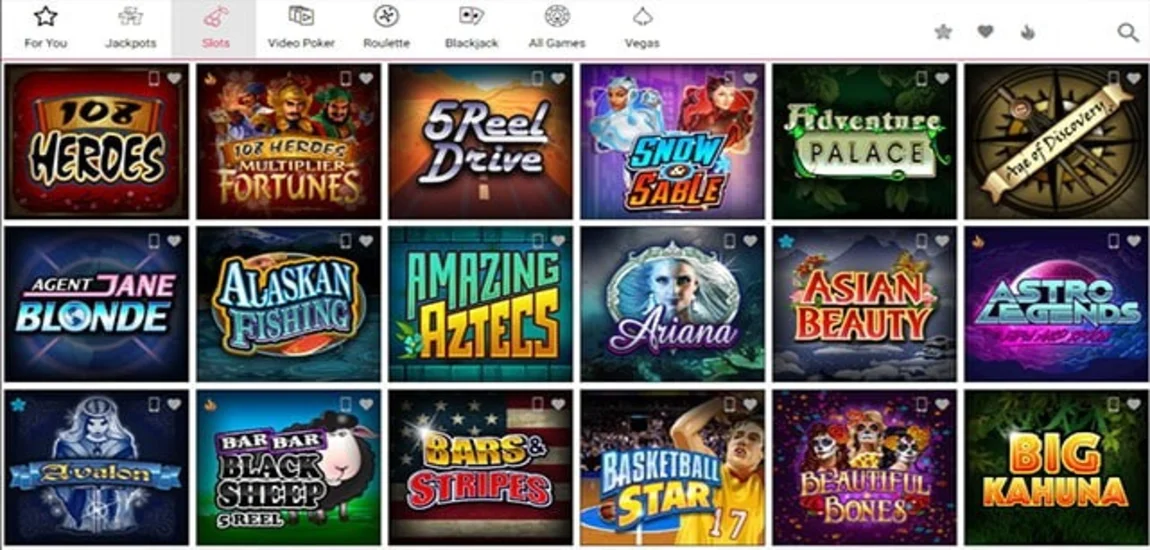 Spin Casino games