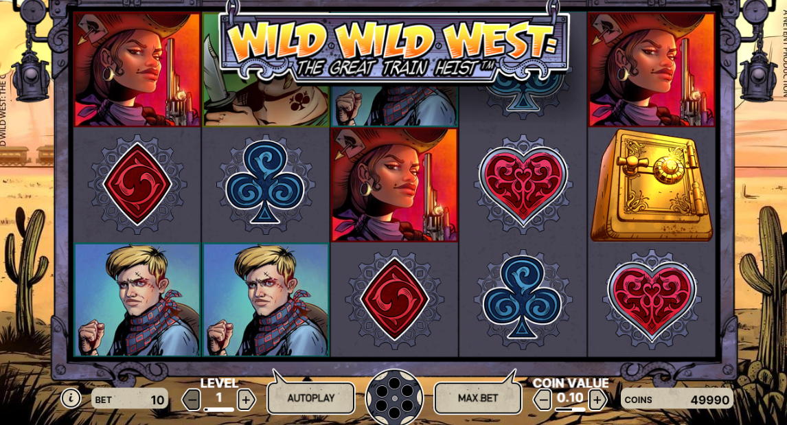 Wild Wild West slot machines