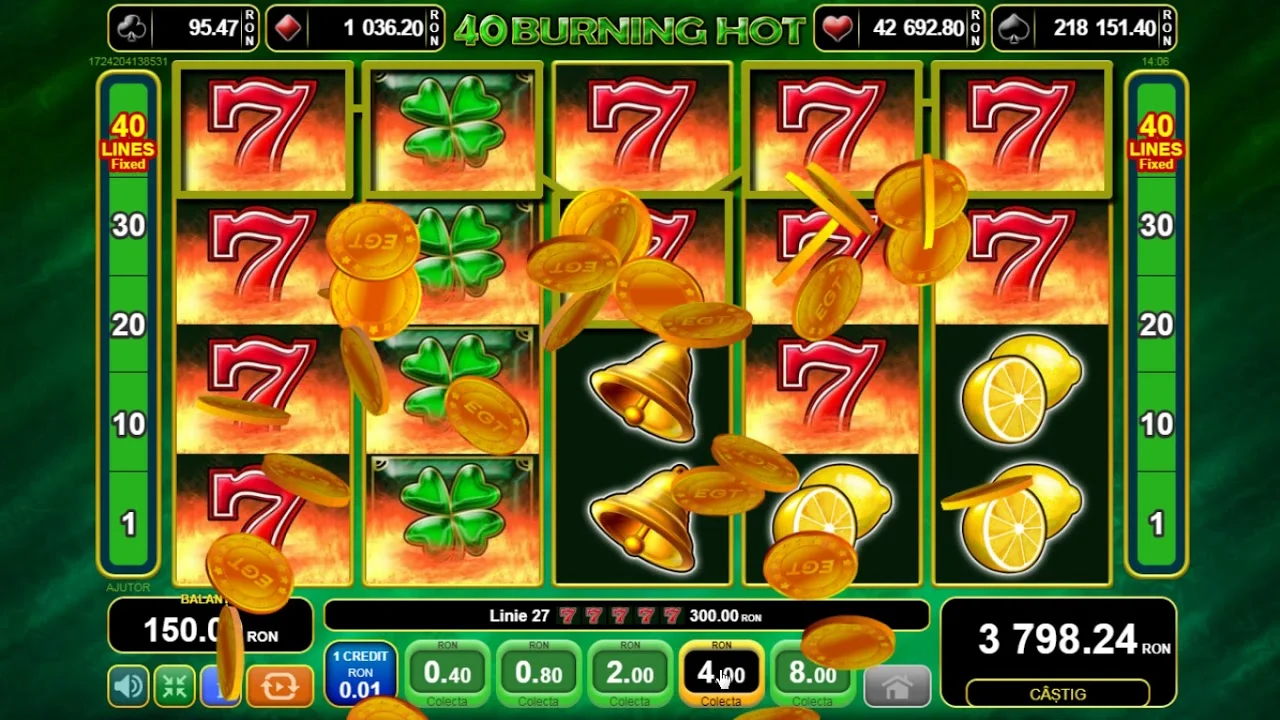 40 Burning Hot slot machines