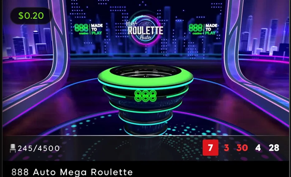 Mega Roulette slot